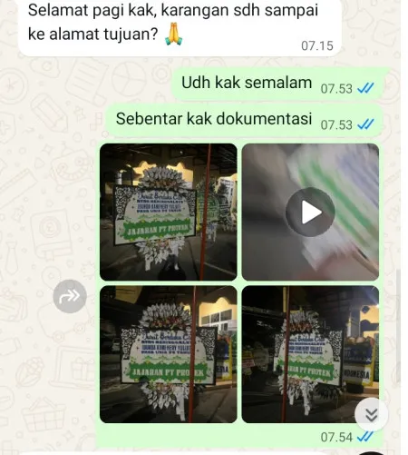 Pengiriman Papan Bunga Selamat Petukangan Utara