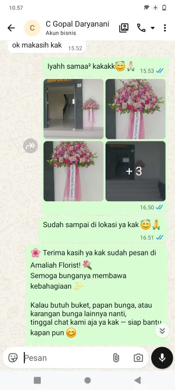 Pengiriman Karangan Bunga Petukangan Utara