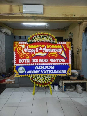 Papan Bunga di Petukangan Utara