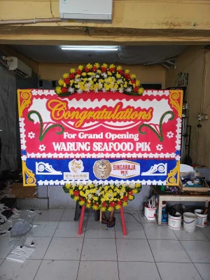 Papan Bunga di Petukangan Utara